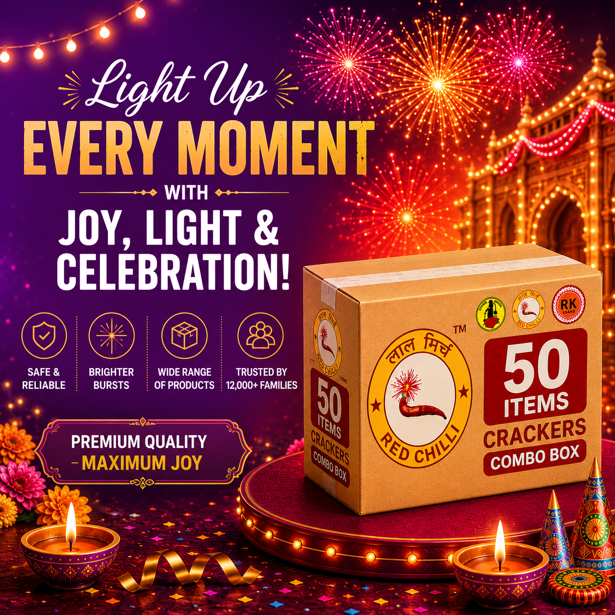 Red Chilli Crackers gift boxes