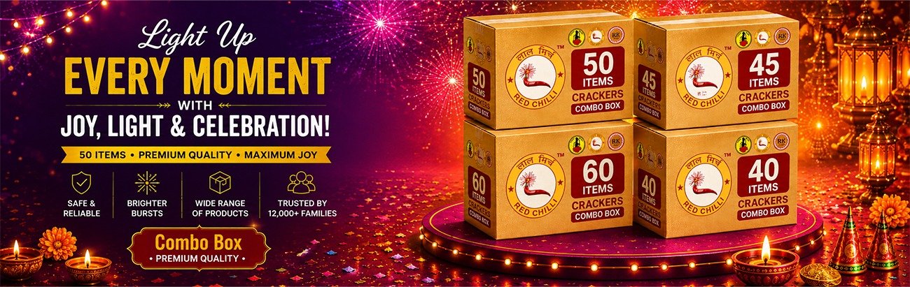 Red Chilli Crackers — premium Sivakasi Diwali crackers